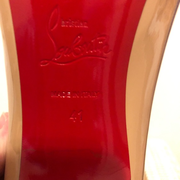 SOLD Christian Louboutin Classic Kate 41 (fits more like 40) - Picture 6 of 8